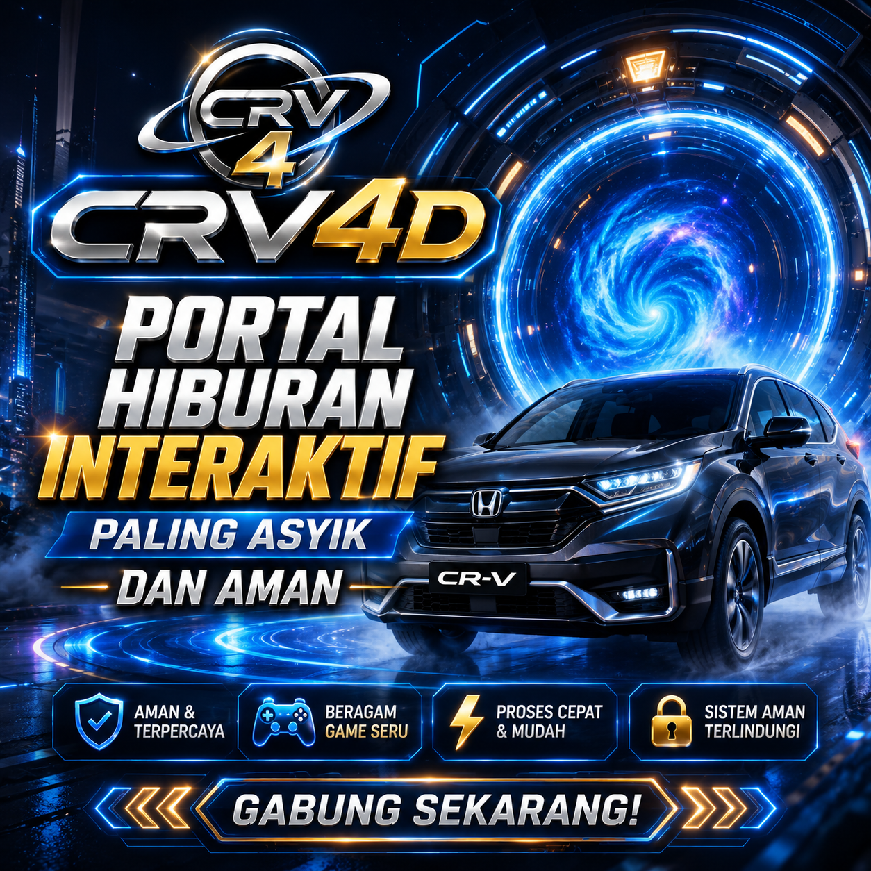 CRV4D | Portal Hiburan Interaktif Paling Asyik Dan Aman